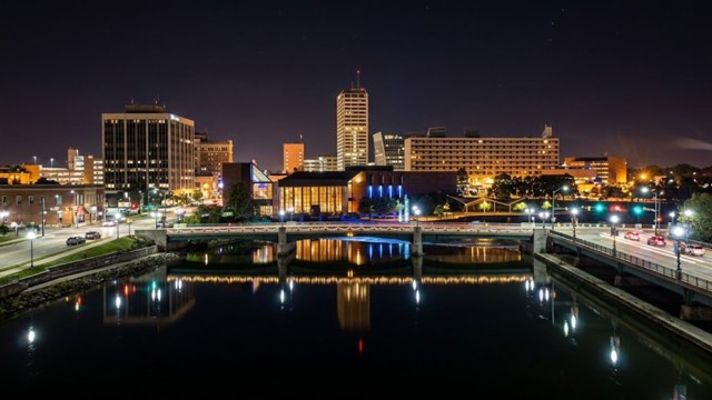 South Bend, Indiana skyline